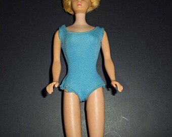 Vintage Barbie Blonde Bubble Cut Doll