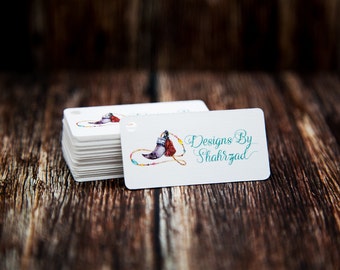 Custom Tags | Rounded Rectangle | Jewelry Tags | Price Tags | Clothing Tags | Favor Tags | SH015TA
