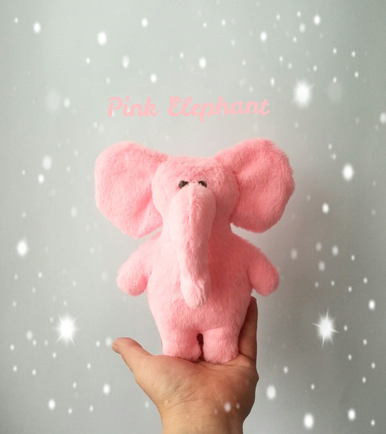 pink stuffed elephant bad santa