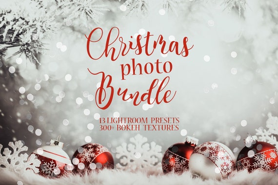 Lightroom Preset Christmas Bokeh Overlays Presets for