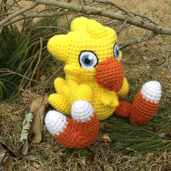 Final Fantasy Inspired Chocobo Amigurumi Crochet