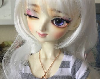 BJD Floating Heart Necklace (SD 1/3 SD13 SD16 Feeple60)