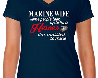 marine corps wife shirts