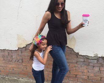 Mommy Fuel Travel Mug | Mothers Day Gift | Gift for Mom | Mothers Day Tumbler | Inspirational Mug | Mug for Mom |