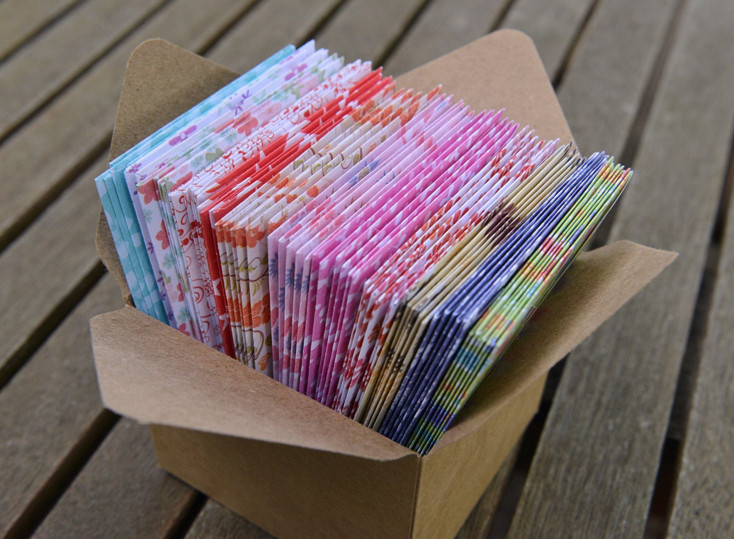 12 Small Envelopes Handmade Mini Envelopes/Gift Card