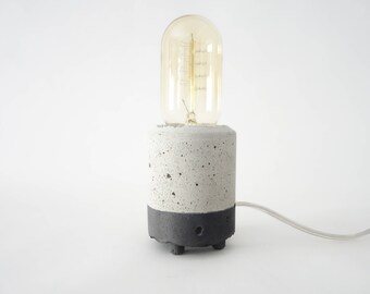Concrete Lamp "Legs", Desk lamp, Table lamp, concrete light