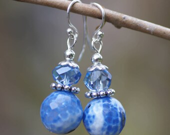 zilvern earrings with pendants