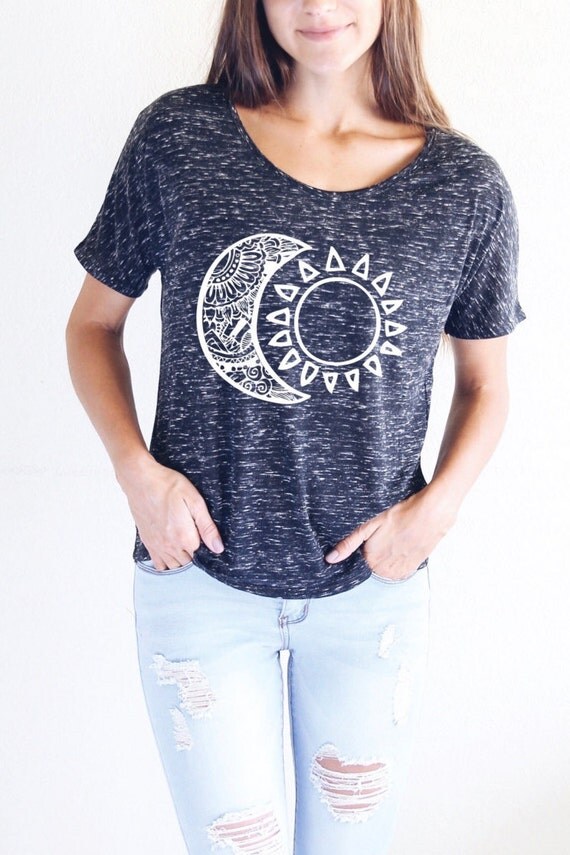 moon sun tee