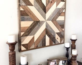 Reclaimed wood wall art, wood art, rustic wall decor, farmhouse decor, modern wall decor, wooden decor, barn wood decor, reclaimed woo