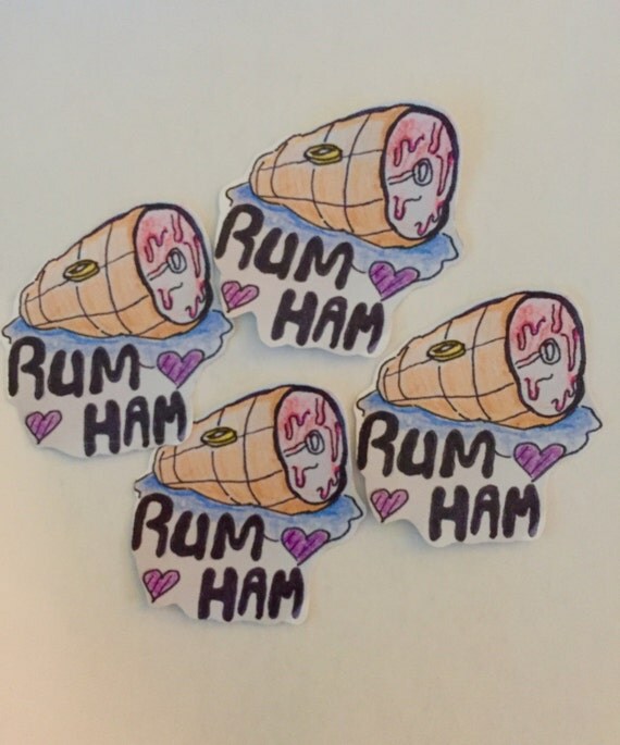Rum Ham Sticker