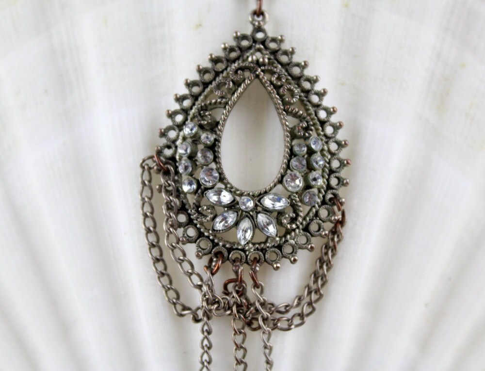 Vintage 70s earrings women jewelry Mid Century by Vintage4Moms