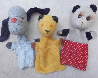 original sooty and sweep puppets