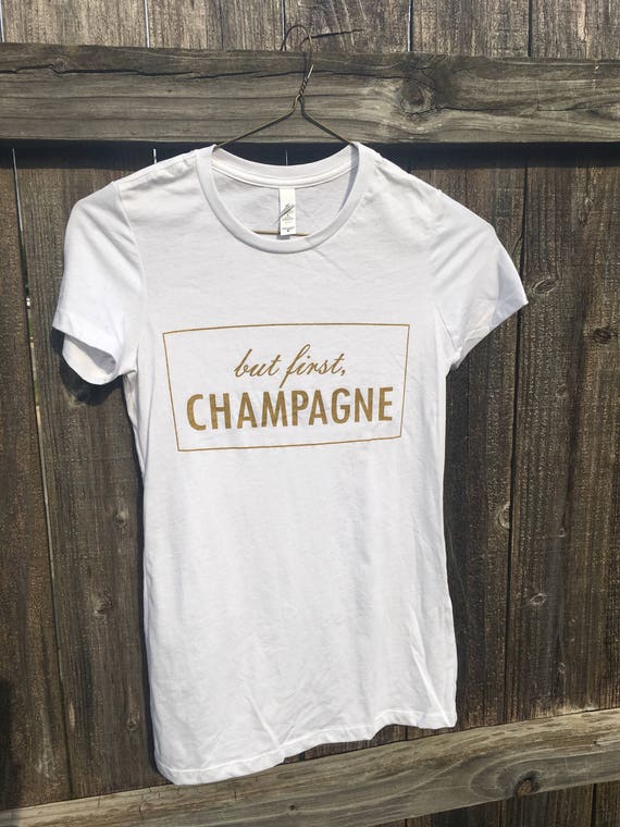 champagne glass shirt