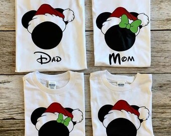 Disney Family Shirts - Christmas Disney Shirts - Matching Disney Shirts - Disney Couple Shirts - Custom Disney Shirts - Cruise