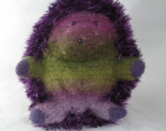 purple hedgehog plush