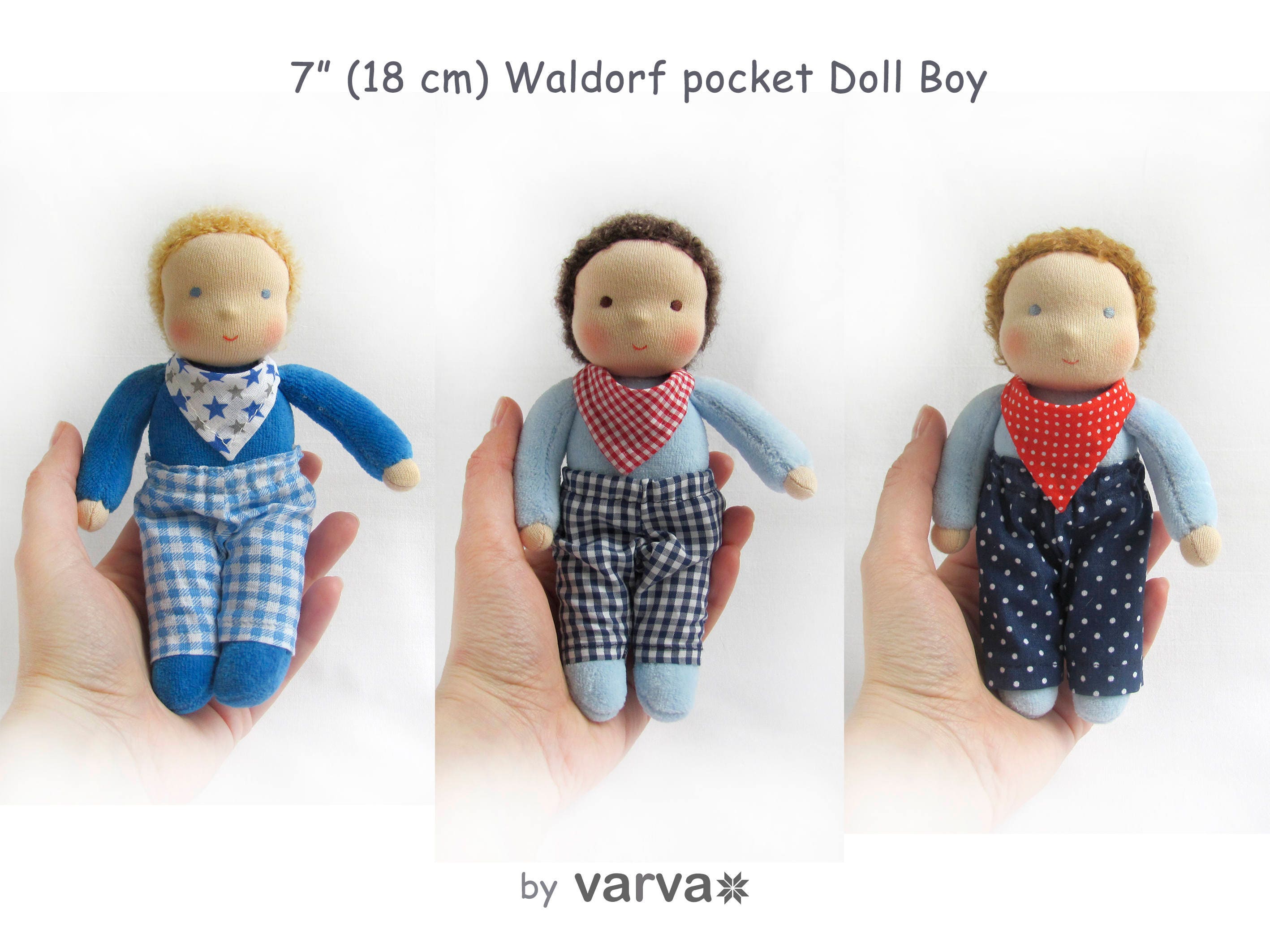 small waldorf doll