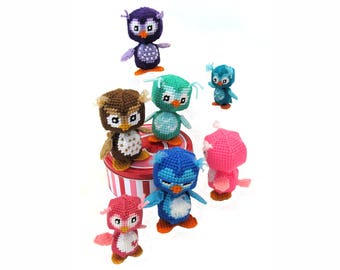 Plastic Canvas Pattern Download - Amigurumi Owlets