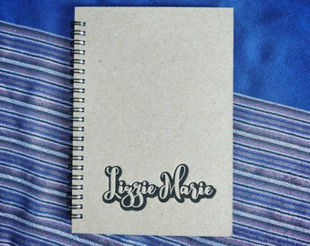 Custom made/personalized letterpress drawing pad| notebook