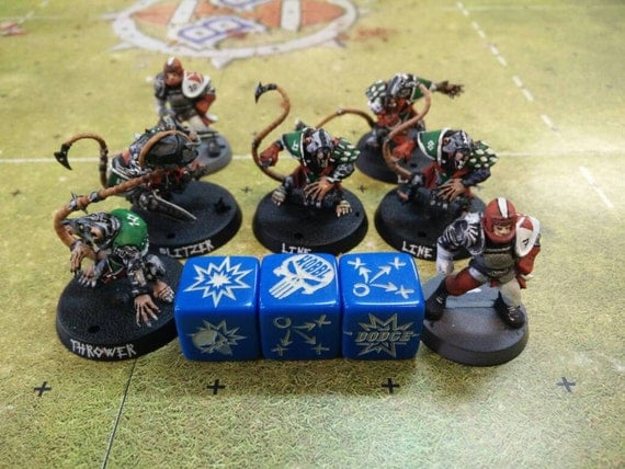 カスタム・ブラッドボウル・トークンとダイス : r/bloodbowl