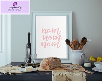 Nom Nom Nom... Digital Download Print