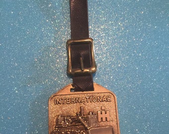 International Harvester Bulldozer Watch Fob