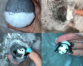 Panda Bath Bomb- Panda Hidden Inside/Surprise Inside
