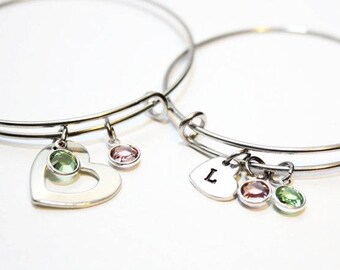 mother daughter bracelet set, mother daughter jewelry, mother daughter bangles, mother daughter jewelery set, mother daughter name bracelets