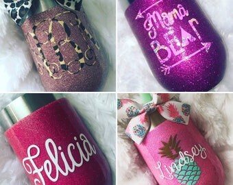 NEW ITEM! Stainless Steel Stemless Wine Glasses!