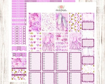 Watercolor Ballet Stickers For Happy Planner {INSTANT DOWNLOAD}