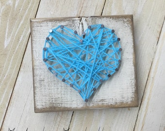 String art heart | Etsy