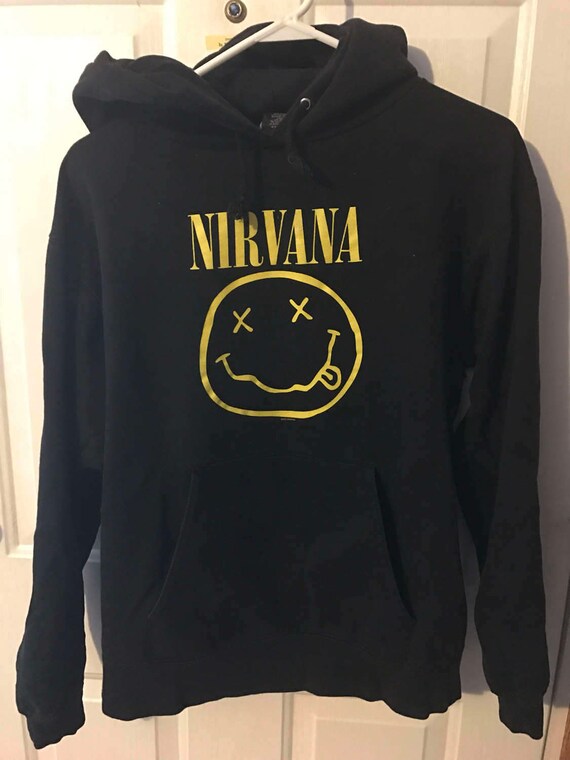 FLASH SALE Vintage 90's NIRVANA sweatshirt/hoodie-was 45