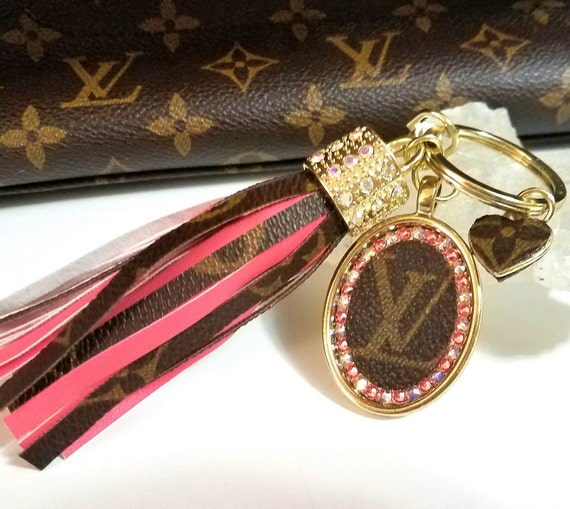 100% Authentic Upcycled Louis Vuitton & Swarovski Crystal