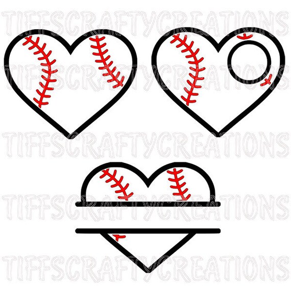 Free Free 160 Free Baseball Heart Svg SVG PNG EPS DXF File