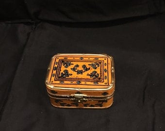 Tiny Vintage Trinket Box