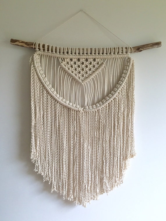 Large macrame wall hanging by CordAndCo on Etsy