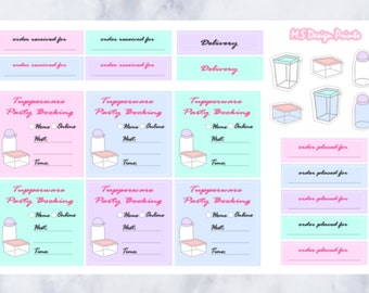 Printable Retro Housewife themed Tupperware Party Games Word