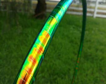 Labradorite ColorMorph Hula Hoop (HDPE or Polypro) 3/4 or 5/8 or 11/16th FREE Protection Tape