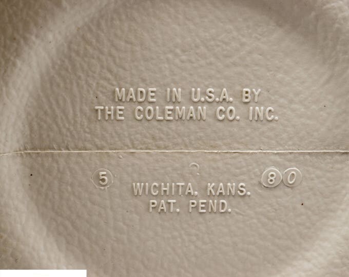 Vintage Coleman Snow Lite 1 Gallon Thermal Water Cooler Jug
