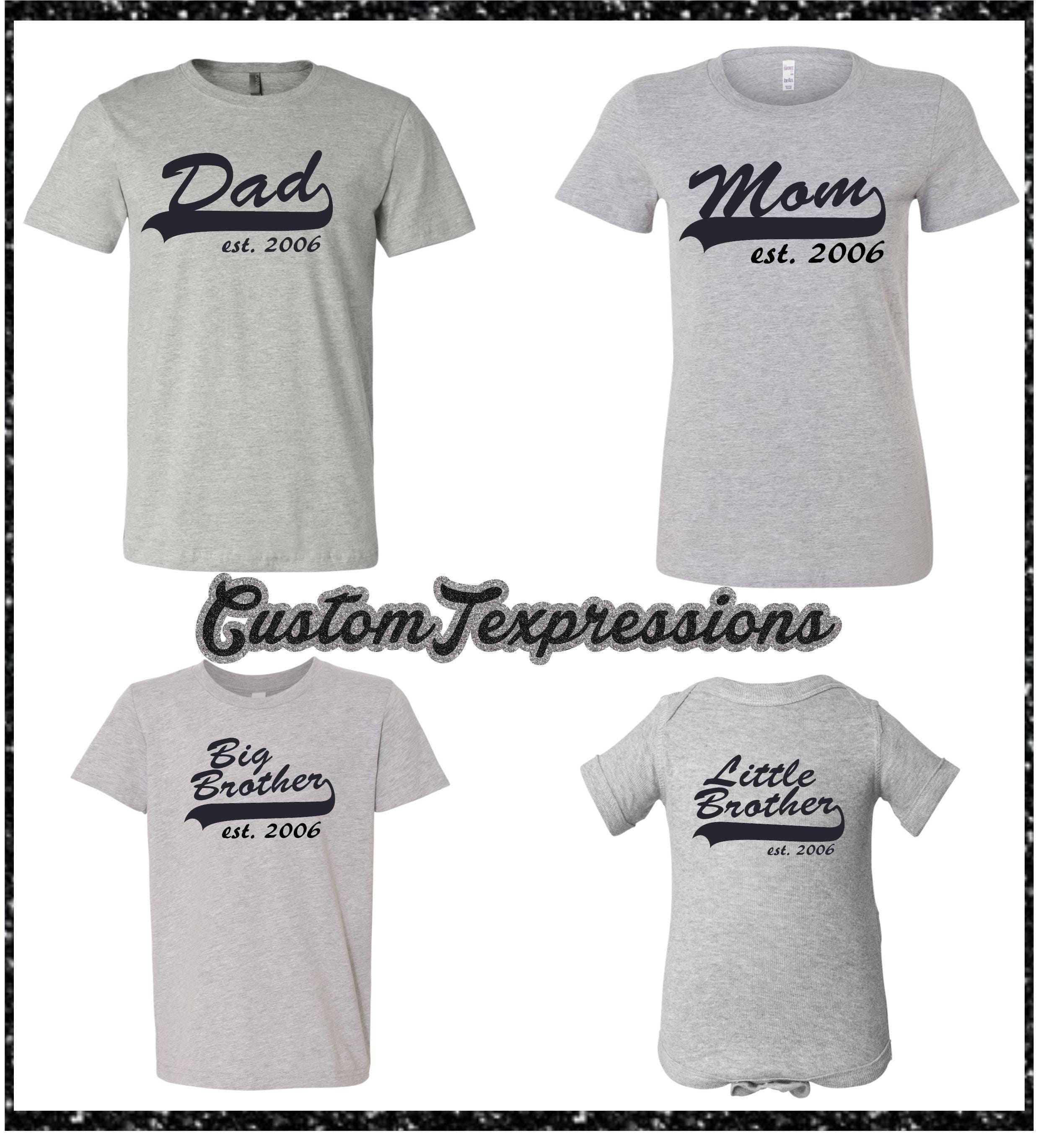 custom family baseball shirts