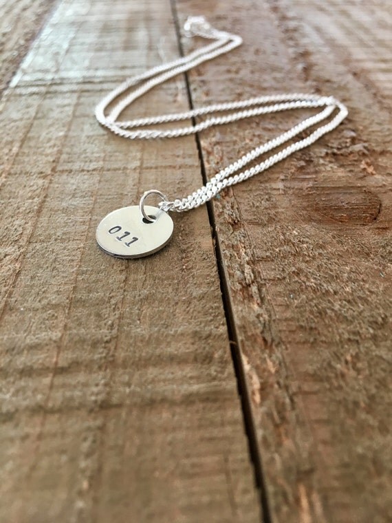 NecklaceStranger Things necklace Eleven by MacyAnneDesigns