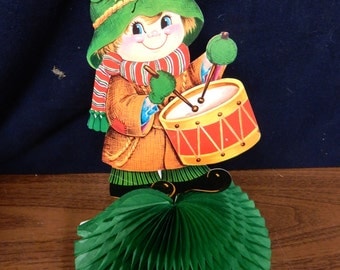 Little Drummer Boy - Bell - Cardboard Christmas Decoration