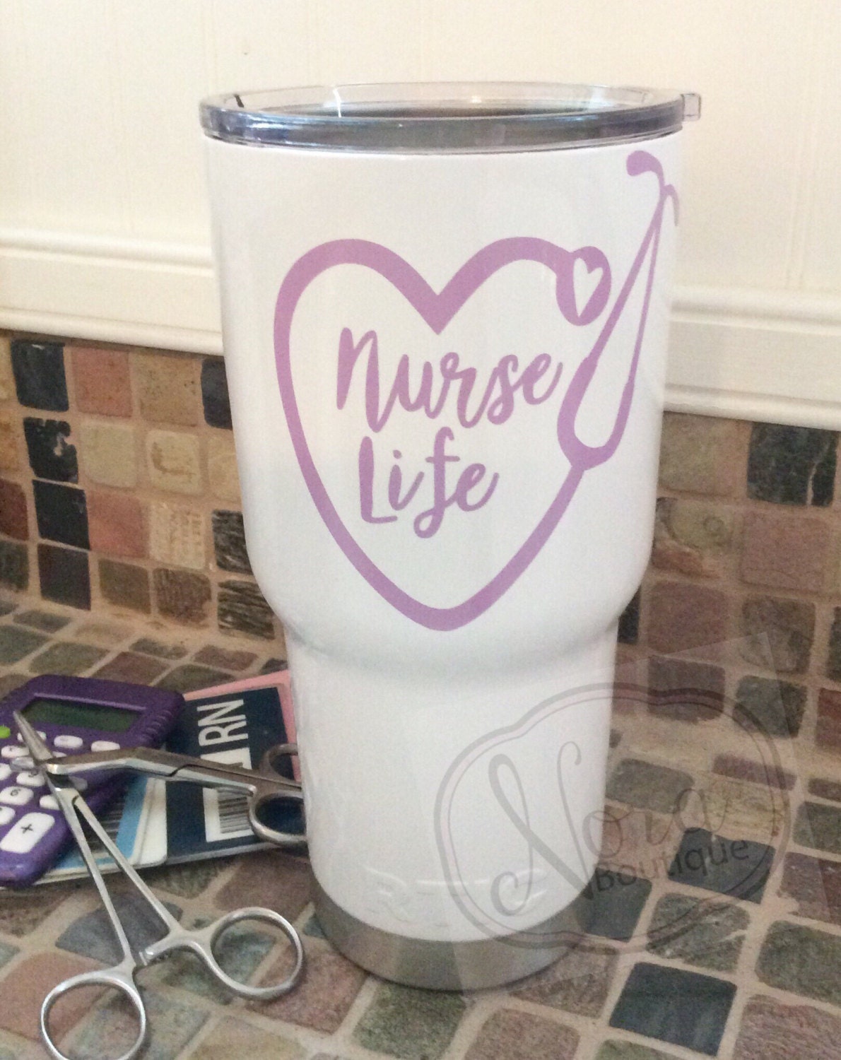 Nurse Life Decal for Tumbler Yeti Decal Nurse Decal