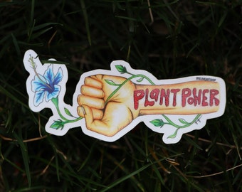 Plant Power Sticker