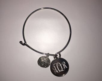 Monogrammed Charm Bracelet