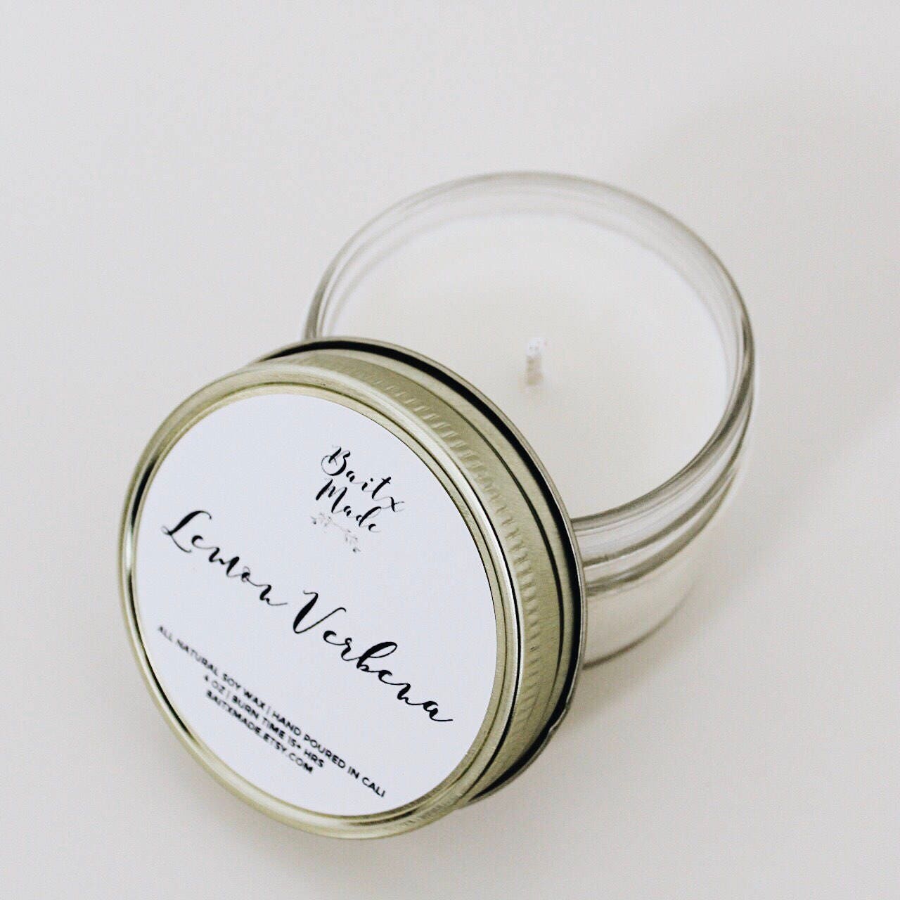 LEMON VERBENA//Lemon Candle//Lemon Verbena Candle//Citrus