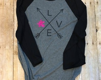 FLASH SALE!! Autism LOVE Raglan