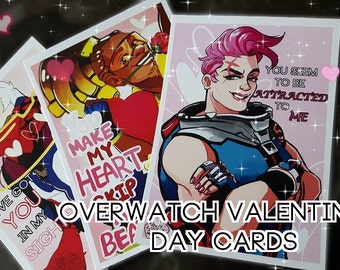 Overwatch Valentine's Day Cards