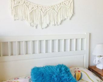 Macrame bunting banner