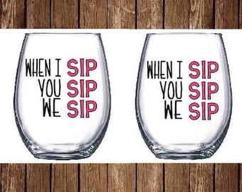 Free Free 336 When I Sip You Sip We Sip Svg Free SVG PNG EPS DXF File