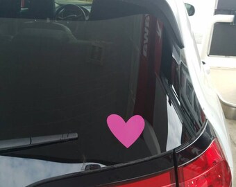 Heart Car Decal